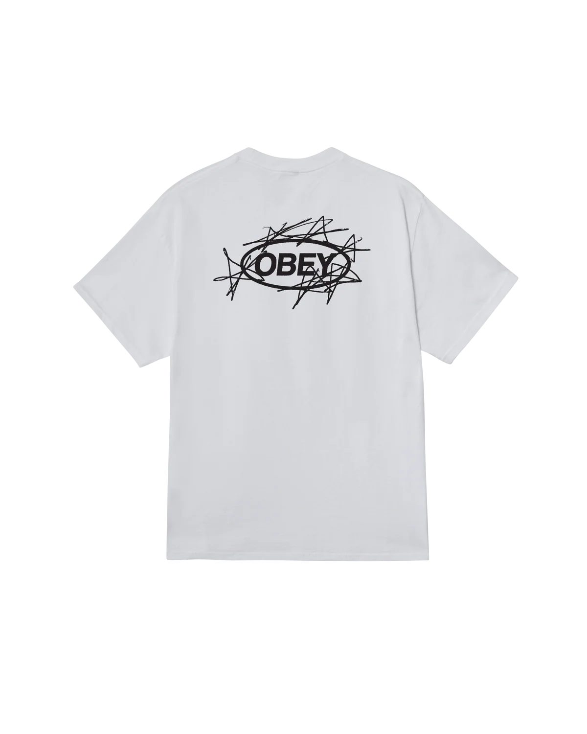 Obey Men Scribble Stars T-Shirt