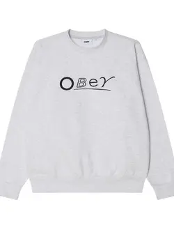 Obey Men Headlines Crew Sweater