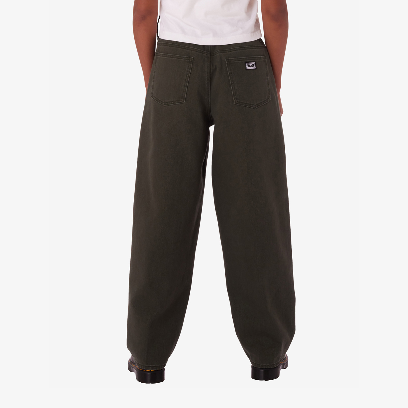 Obey Women Leah Baggy 5 Pocket Trousers