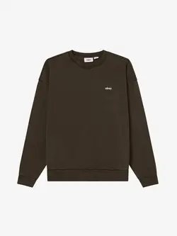 Obey Men Lowercase Pigment Crewneck Sweater