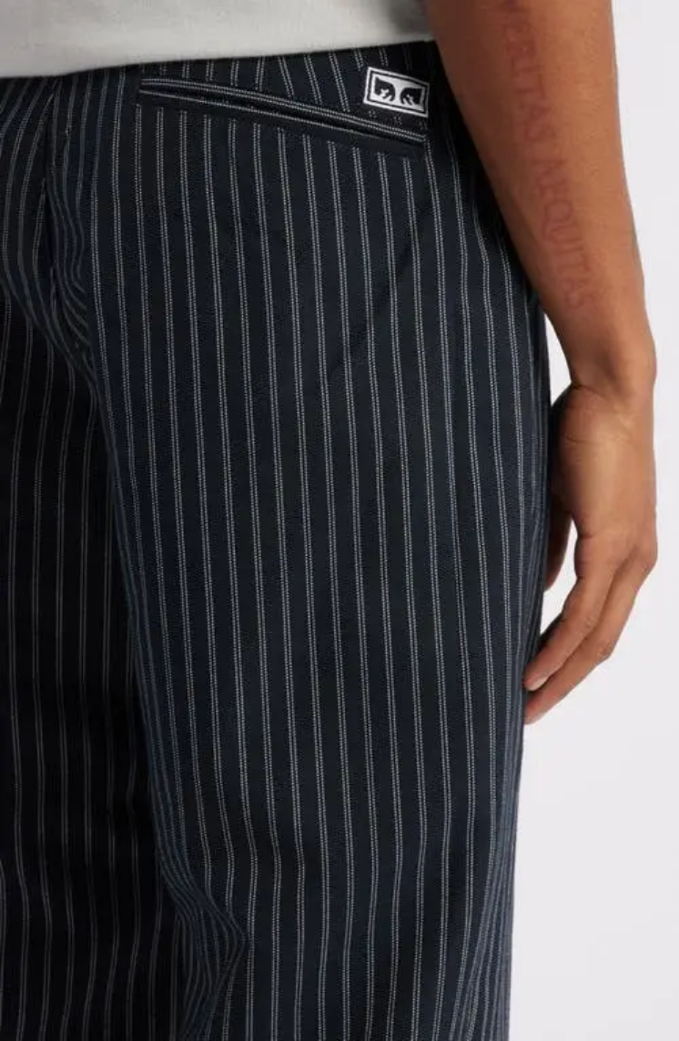 Obey Men Fubar Pleated Trousers