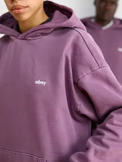 Obey Men Lowercase Pigment Hoodie