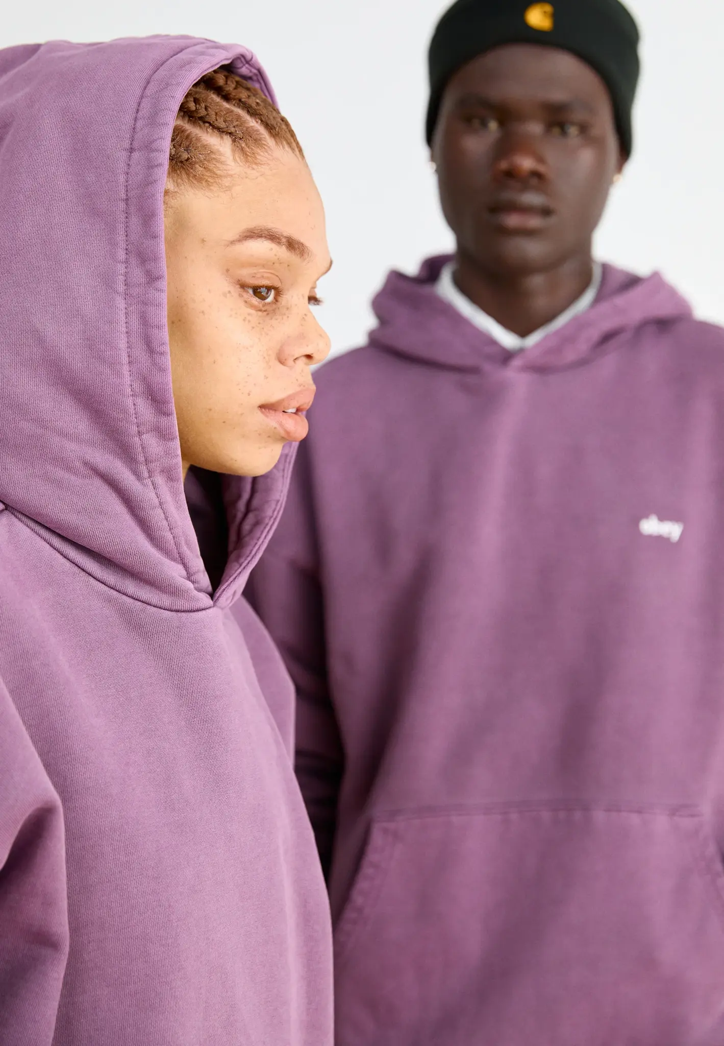 Obey Men Lowercase Pigment Hoodie