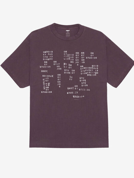 Obey Men Studios Stamp T-Shirt