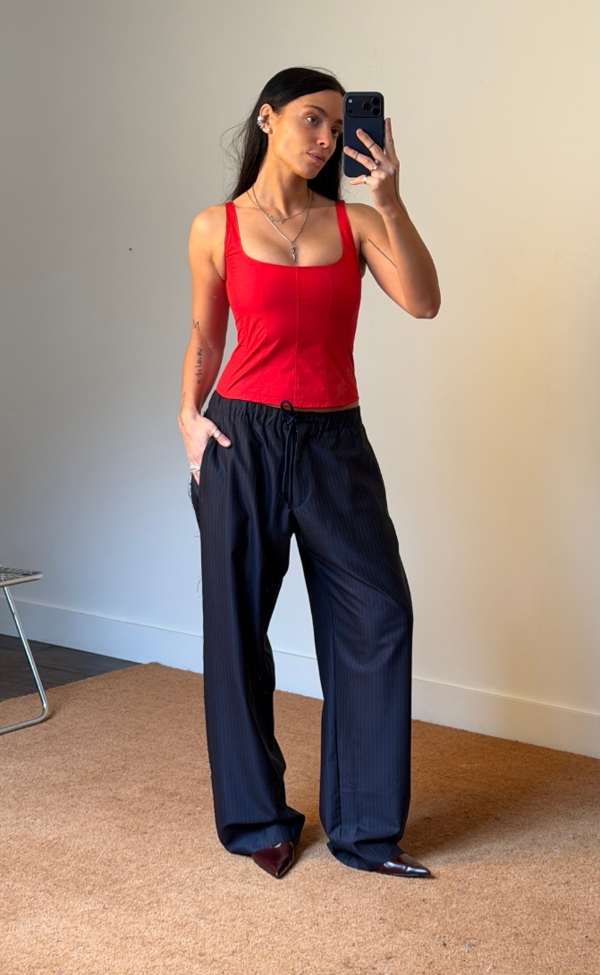 Façon Jacmin Pieter Piping Trousers