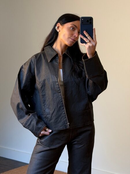 Façon Jacmin Macfly Zipped Boxy Jacket