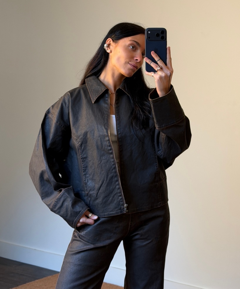 Façon Jacmin Macfly Zipped Boxy Jacket