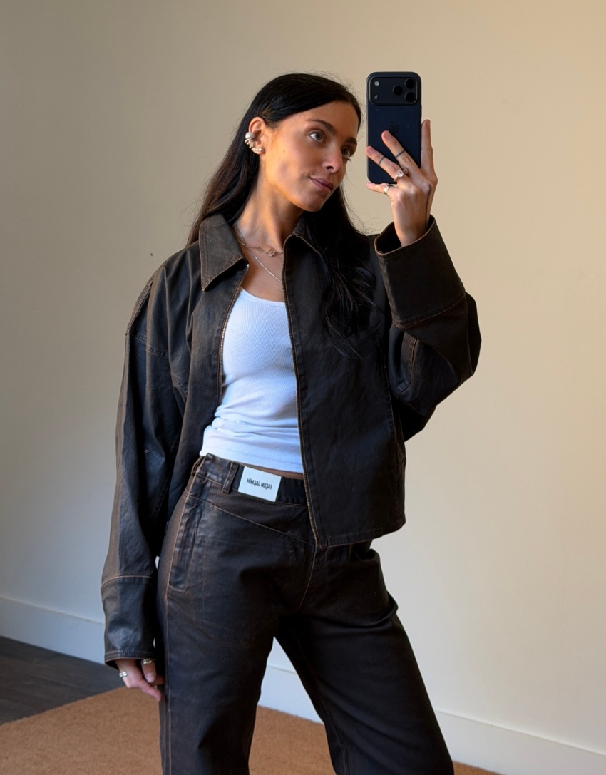 Façon Jacmin Macfly Zipped Boxy Jacket