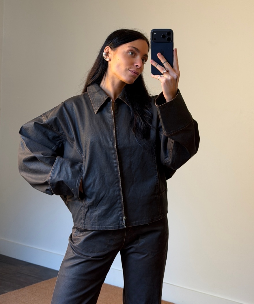 Façon Jacmin Macfly Zipped Boxy Jacket