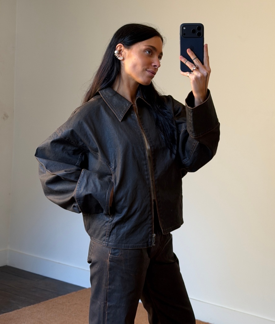 Façon Jacmin Macfly Zipped Boxy Jacket