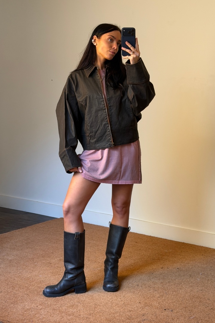 Façon Jacmin Macfly Zipped Boxy Jacket