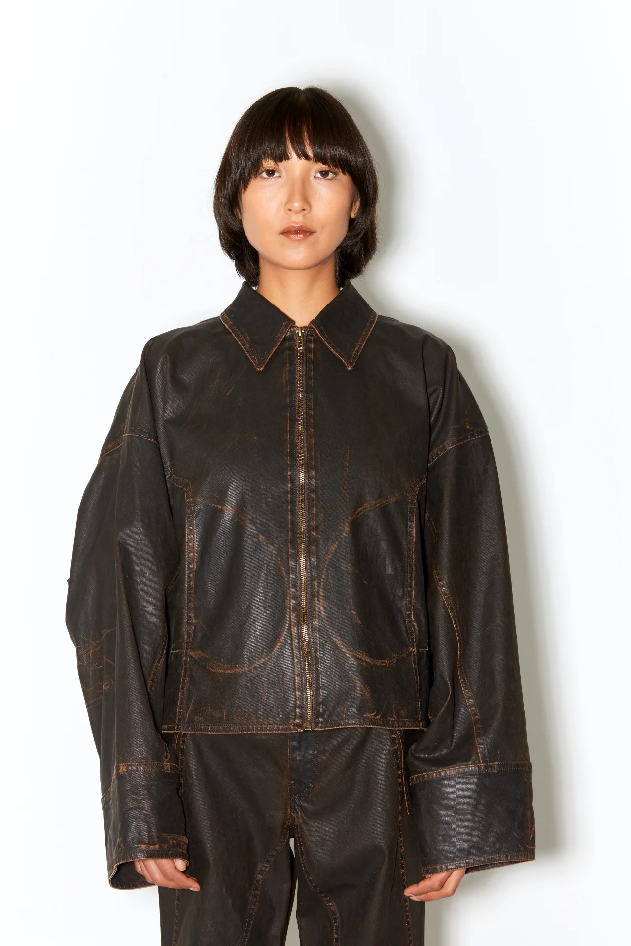Façon Jacmin Macfly Zipped Boxy Jacket