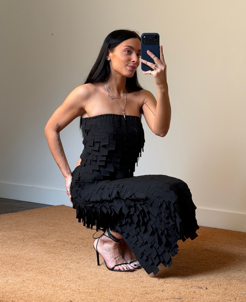 Façon Jacmin Tobi Fringe Bustier Top