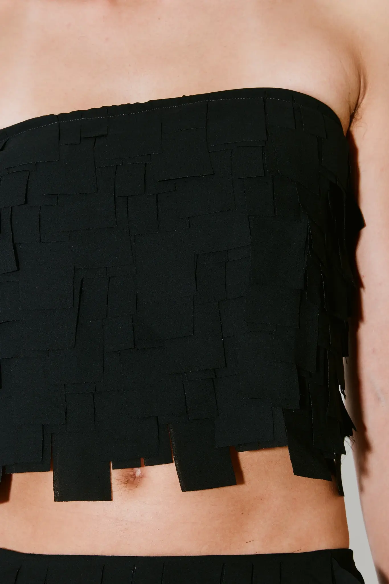 Façon Jacmin Tobi Fringe Bustier Top