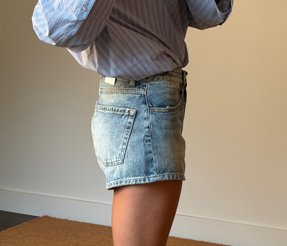 Icon Denim Umi Mini Jeans Short