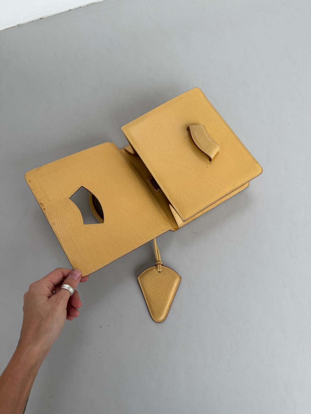 RR ARCHIVE Loewe Barcelona Leather Handbag