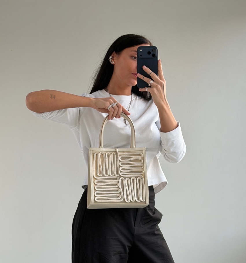 RR ARCHIVE Salvatore Ferragamo Mesh Handbag