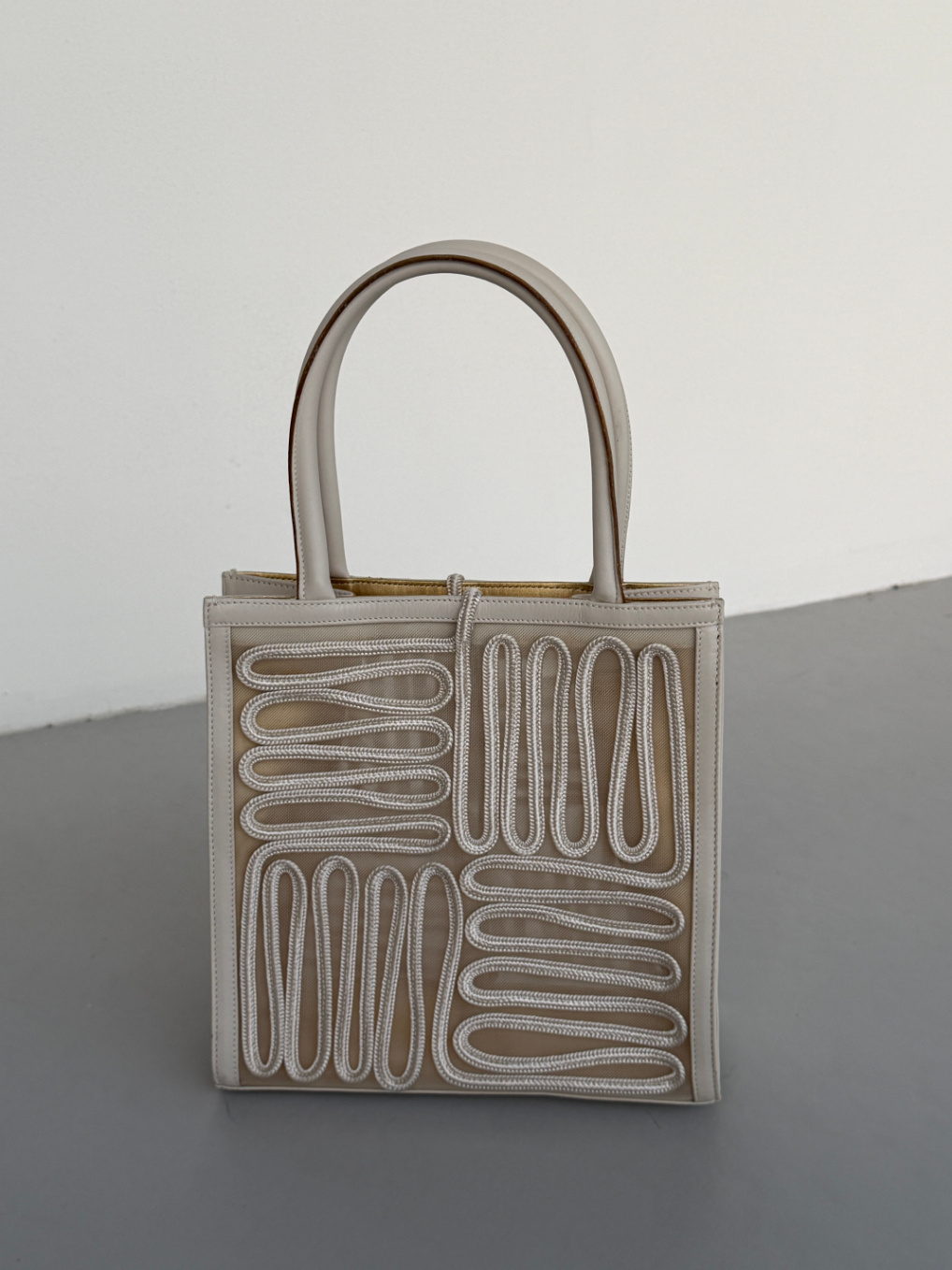 RR ARCHIVE Salvatore Ferragamo Mesh Handbag