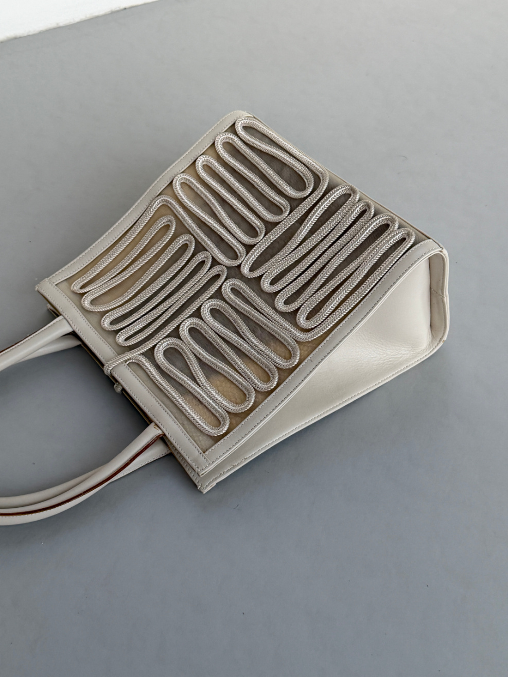 RR ARCHIVE Salvatore Ferragamo Mesh Handbag