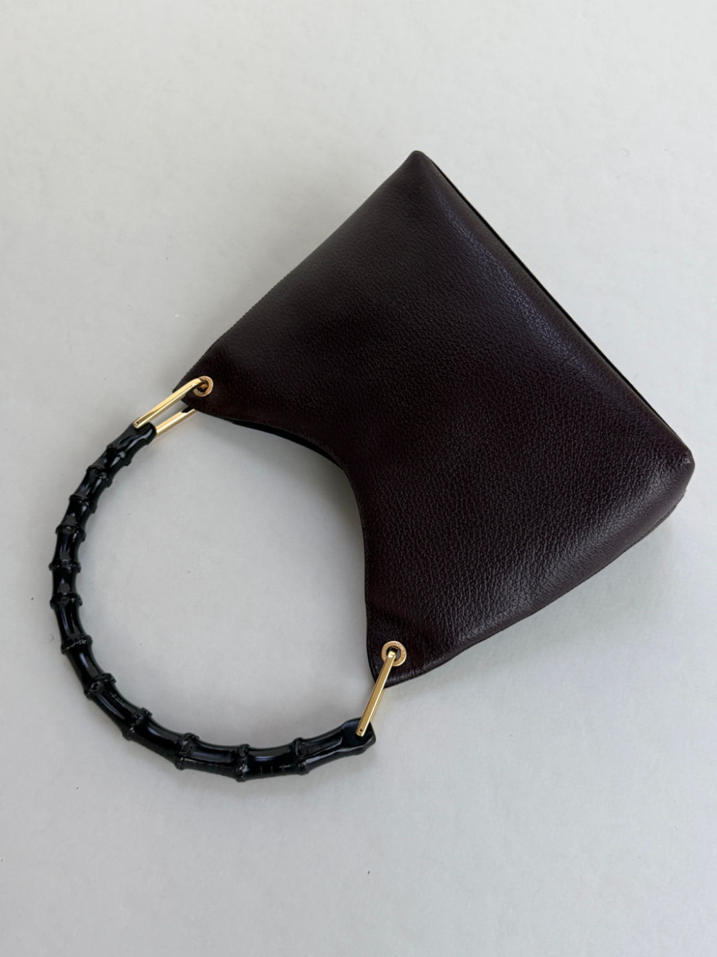 RR ARCHIVE Gucci Bamboo Leather Handbag