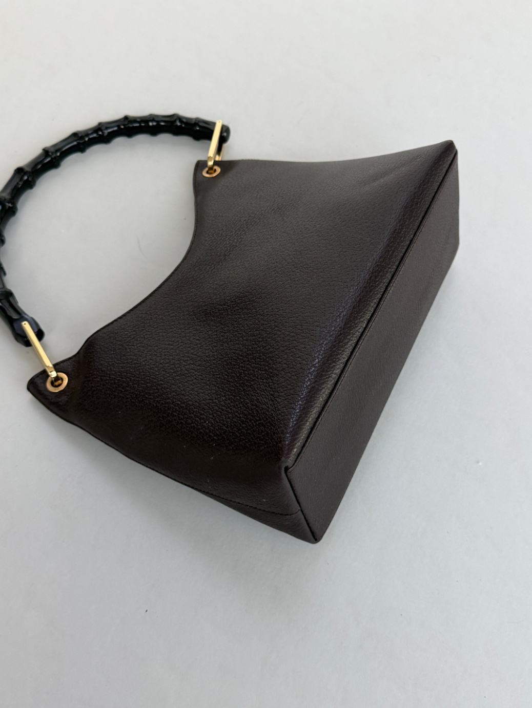RR ARCHIVE Gucci Bamboo Leather Handbag