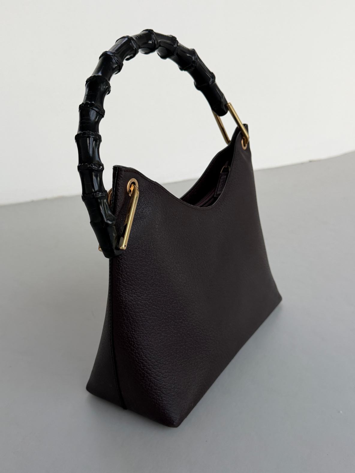 RR ARCHIVE Gucci Bamboo Leather Handbag