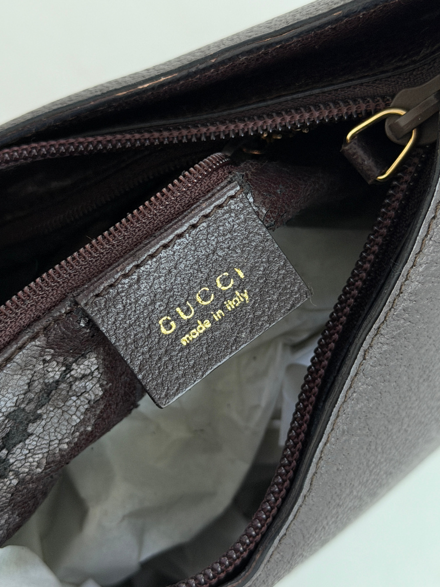 RR ARCHIVE Gucci Bamboo Leather Handbag