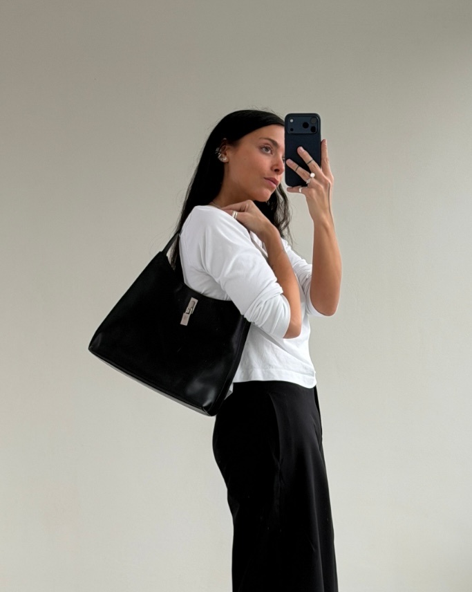 RR ARCHIVE Gucci Lock Leather Bag