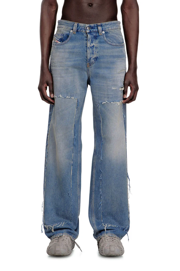 Diesel Men 2001 D-Macro Destroyed Jeans