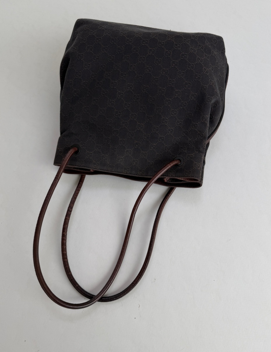 RR ARCHIVE Gucci GG Canvas Gifford Tote Bag