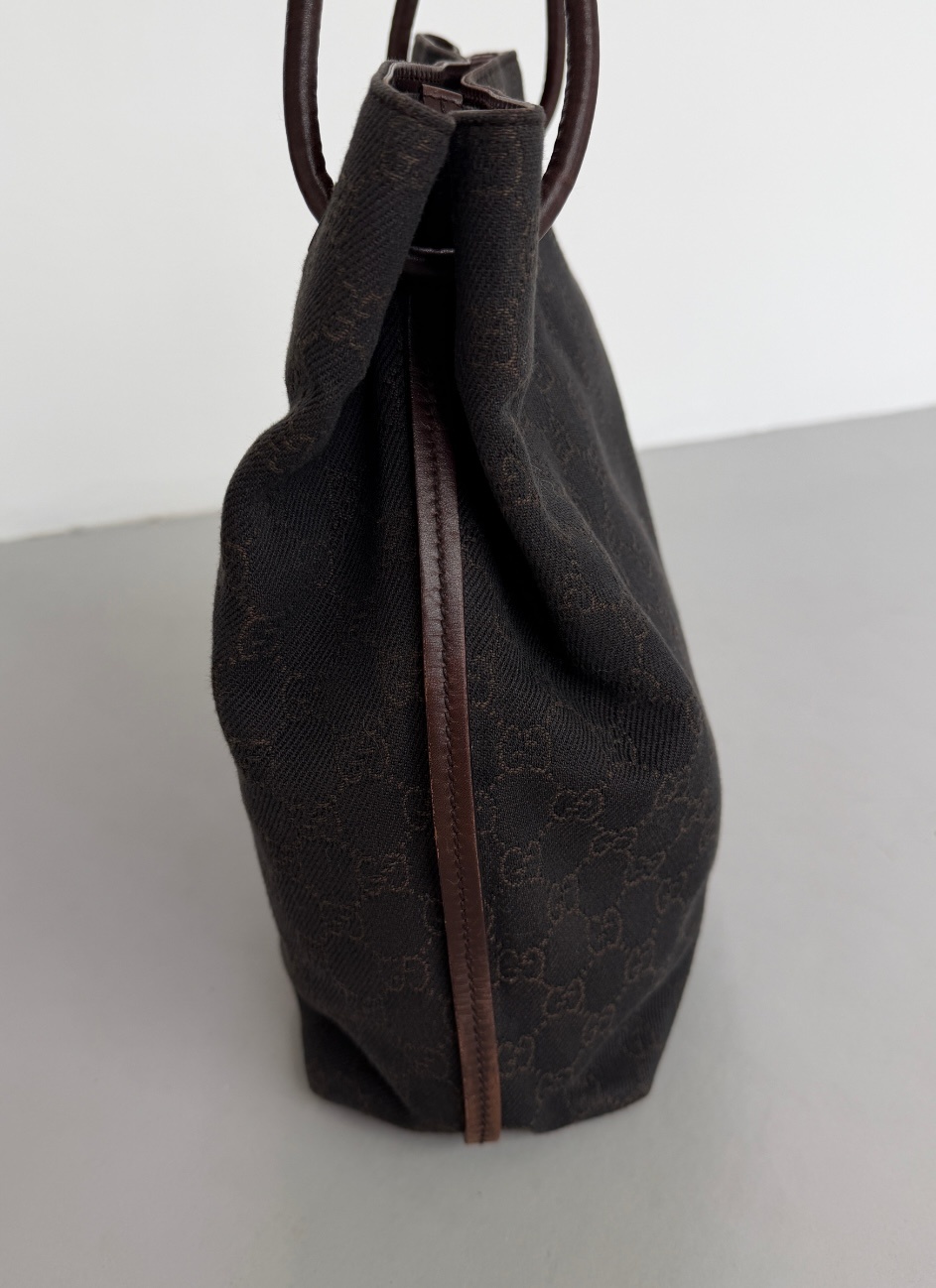 RR ARCHIVE Gucci GG Canvas Gifford Tote Bag