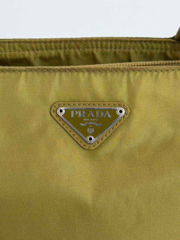 RR ARCHIVE Prada Nylon Double Handle Totebag