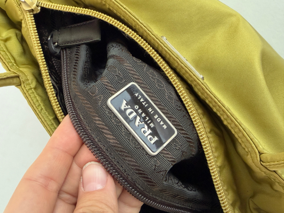 RR ARCHIVE Prada Nylon Double Handle Totebag