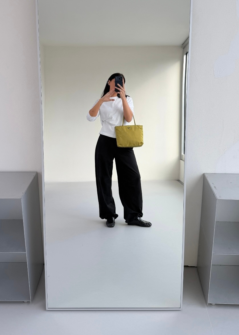 RR ARCHIVE Prada Nylon Double Handle Totebag
