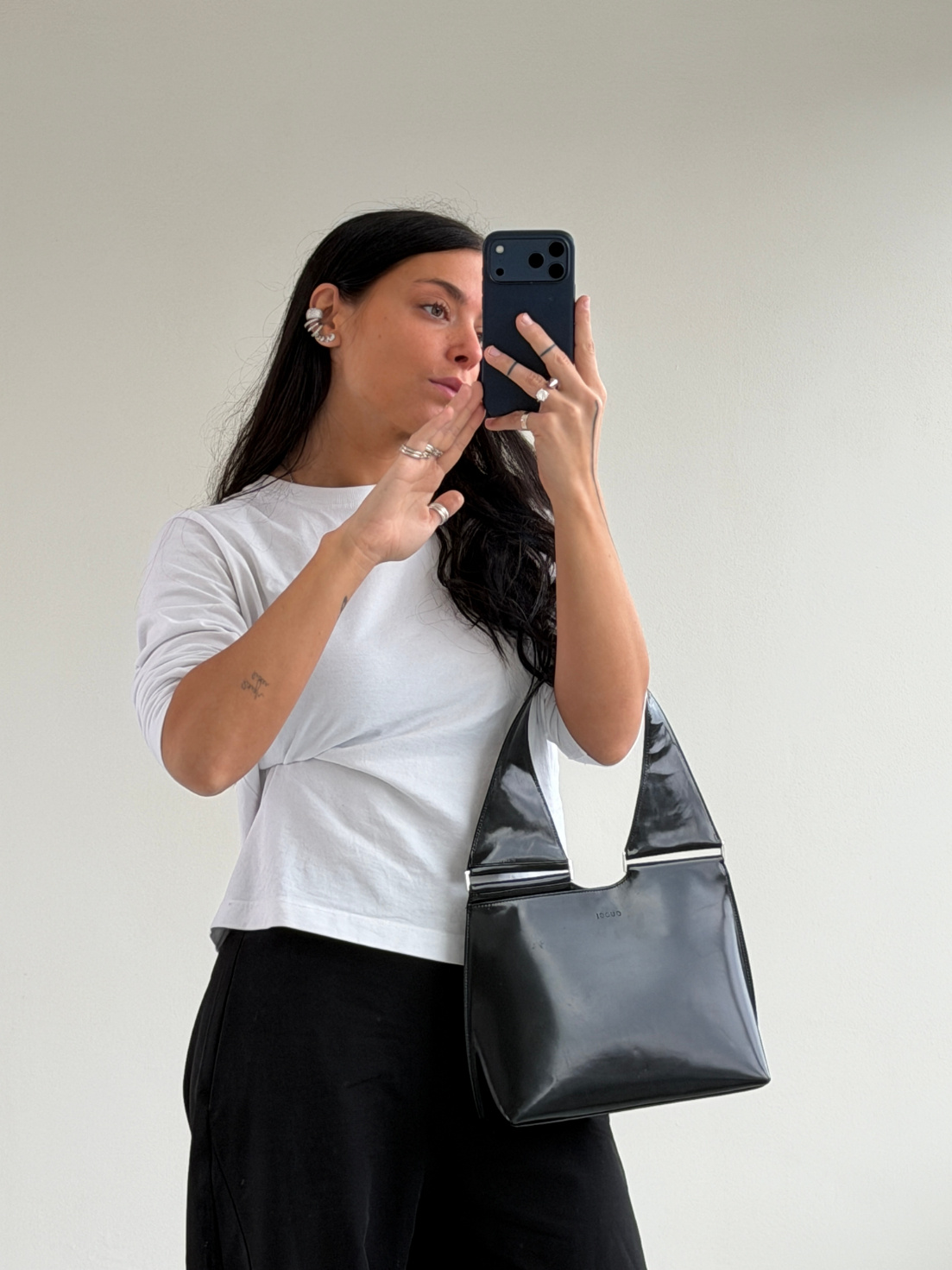 RR ARCHIVE Gucci Pantent Leather Handbag