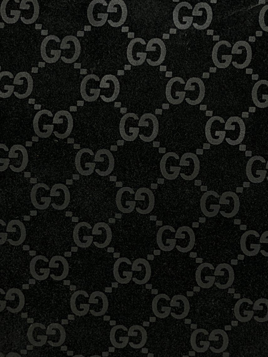 RR ARCHIVE Gucci GG Bamboo Suede Handbag