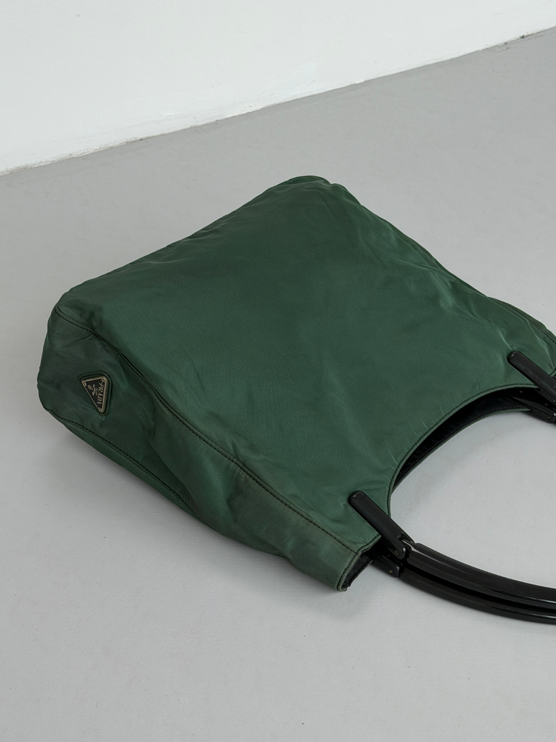 RR ARCHIVE Prada Double Plexi Handle Tote