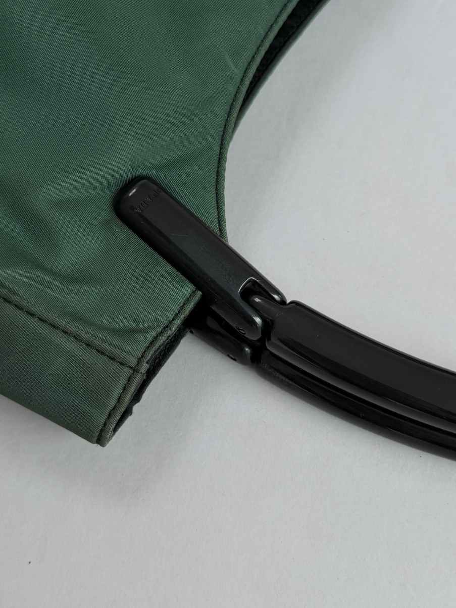 RR ARCHIVE Prada Double Plexi Handle Tote