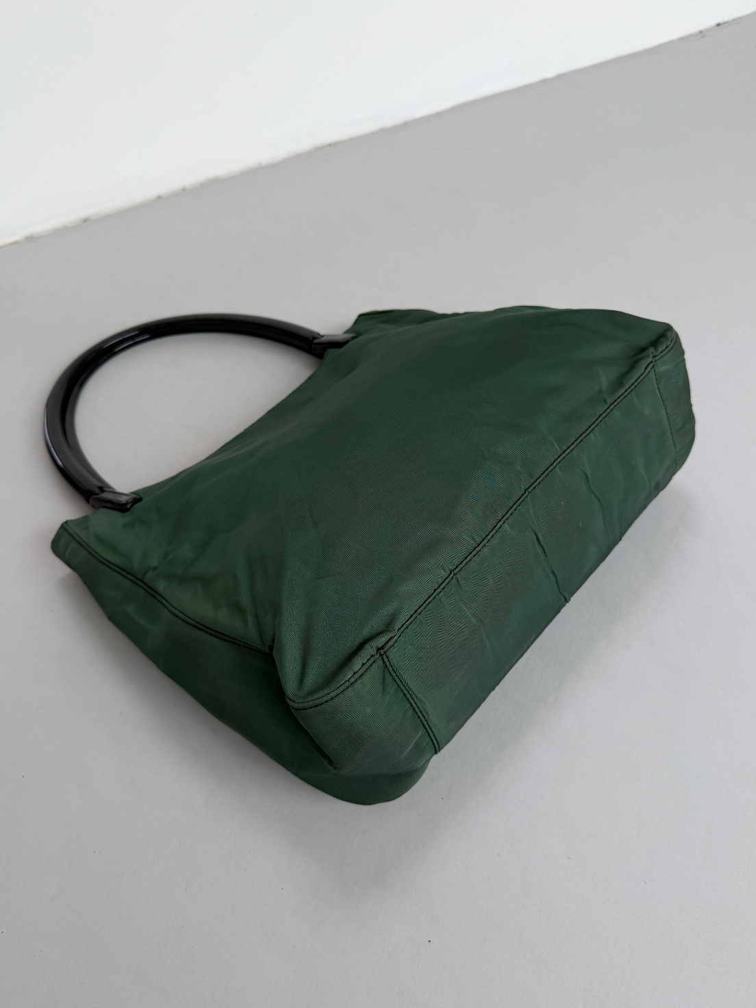 RR ARCHIVE Prada Double Plexi Handle Tote