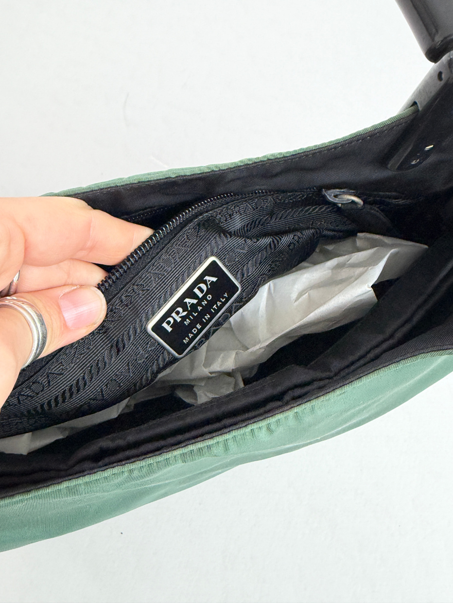 RR ARCHIVE Prada Double Plexi Handle Tote