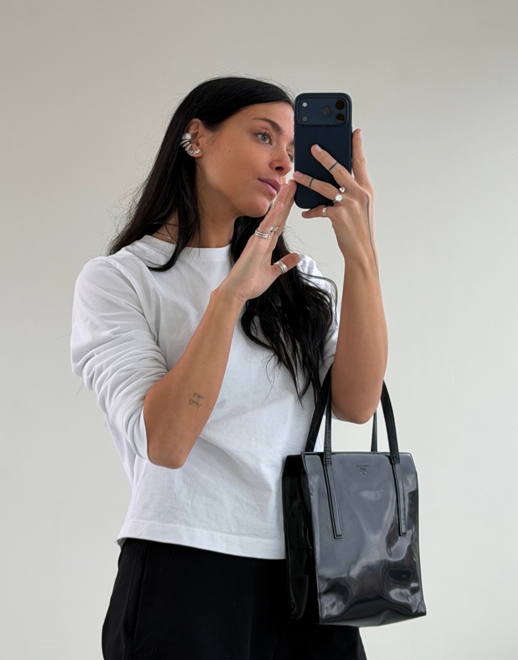 RR ARCHIVE Prada Patent Leather Handbag