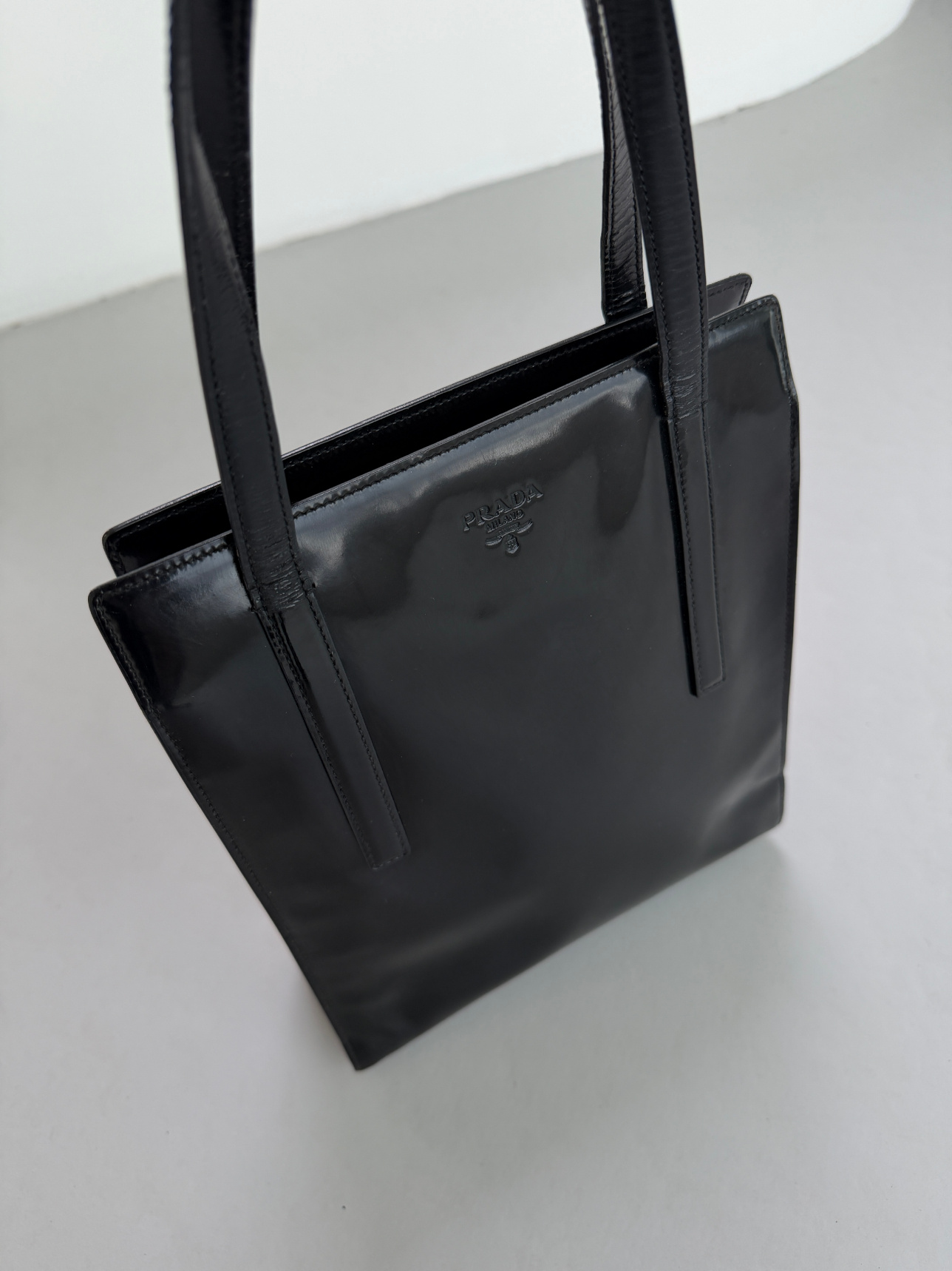RR ARCHIVE Prada Patent Leather Handbag