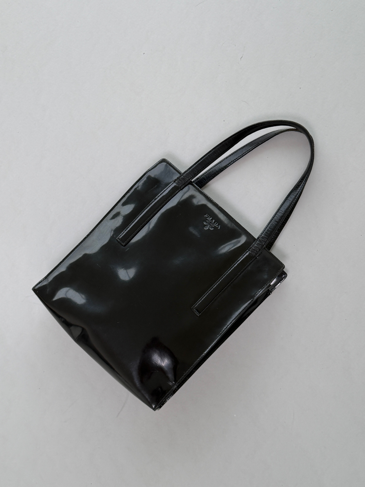 RR ARCHIVE Prada Patent Leather Handbag