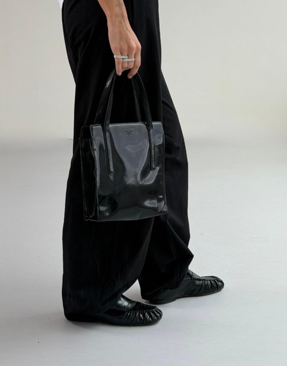 RR ARCHIVE Prada Patent Leather Handbag
