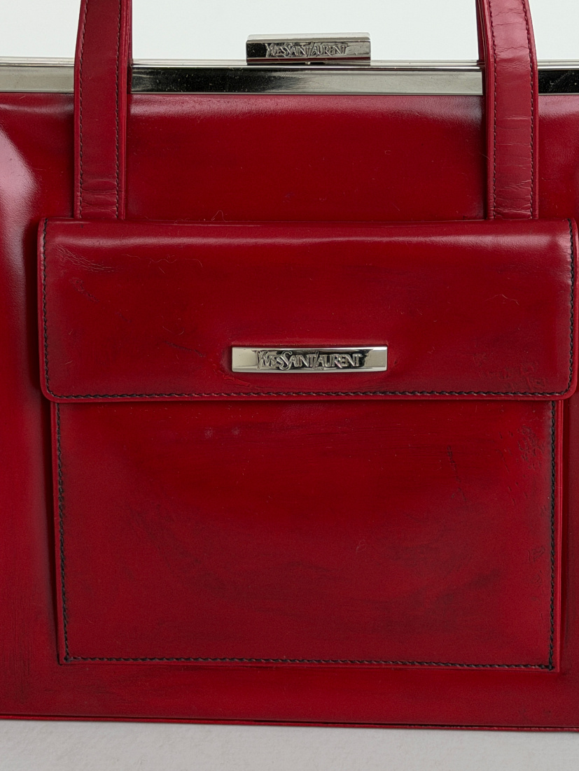 RR ARCHIVE Yves Saint Laurent Leather Handbag