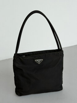 RR ARCHIVE Prada Nylon Tessuto Double Handle Bag