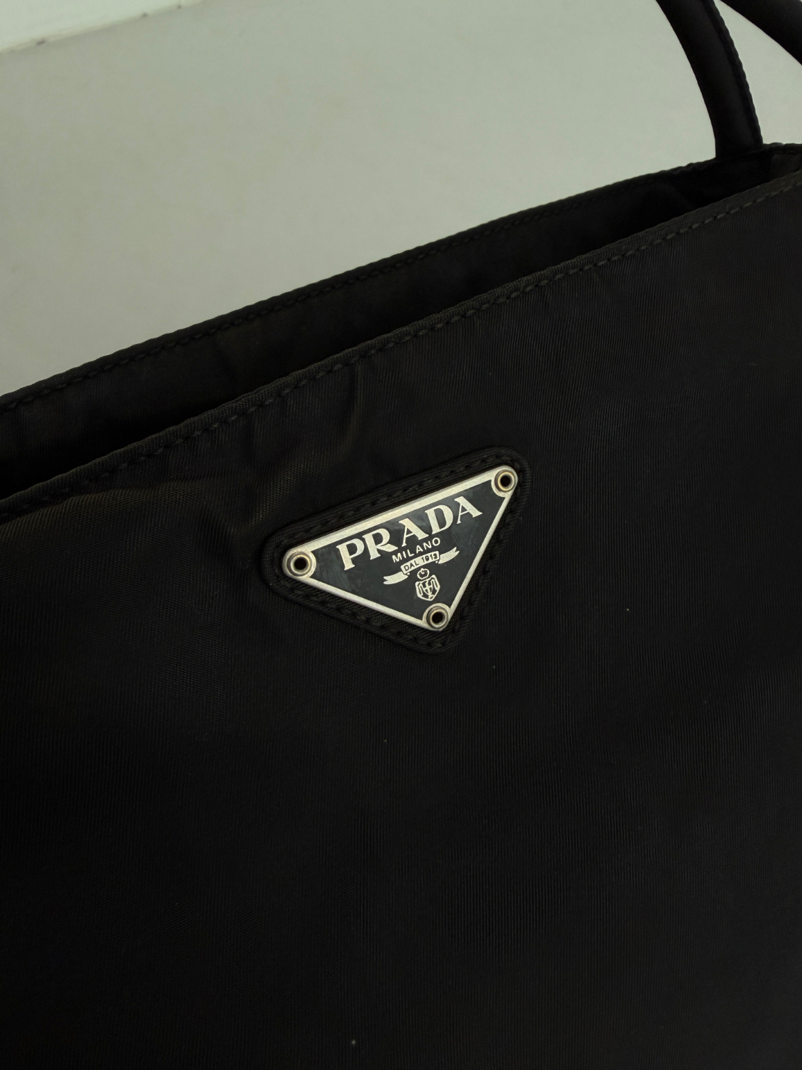 RR ARCHIVE Prada Nylon Tessuto Double Handle Bag