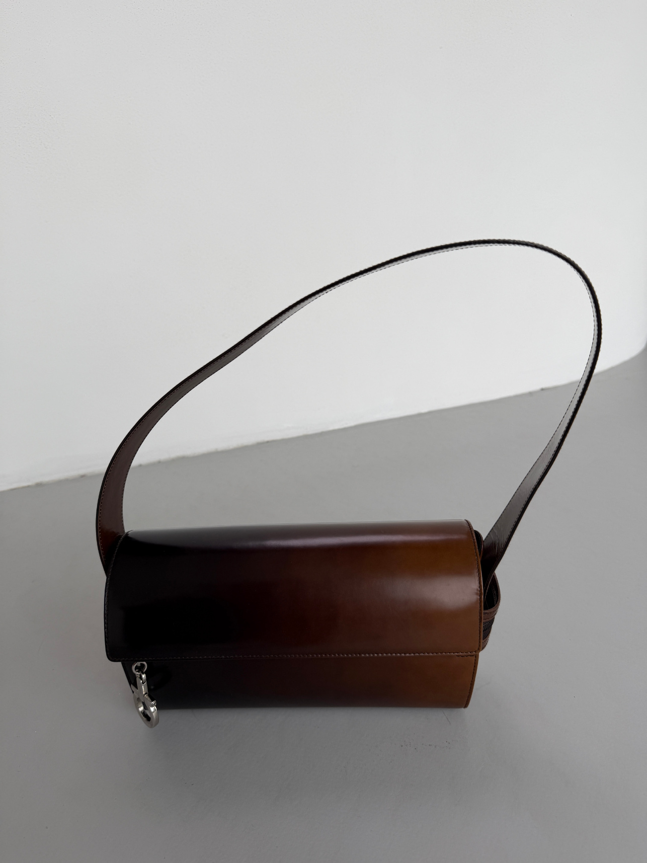 RR ARCHIVE Salvatore Ferragamo Leather Faded Handbag