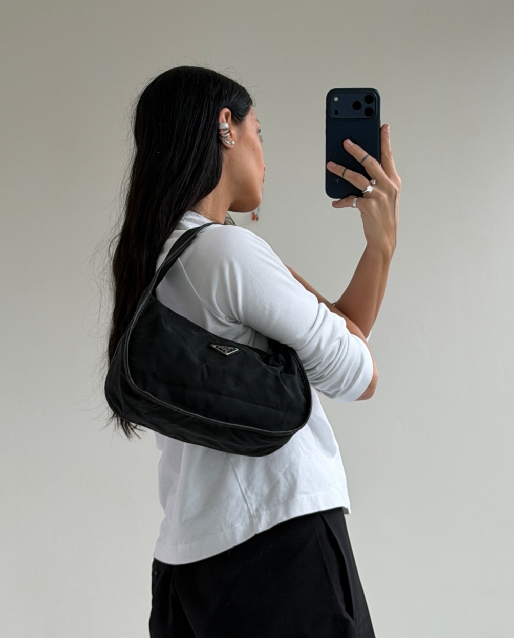 RR ARCHIVE Prada Nylon Mini Handbag