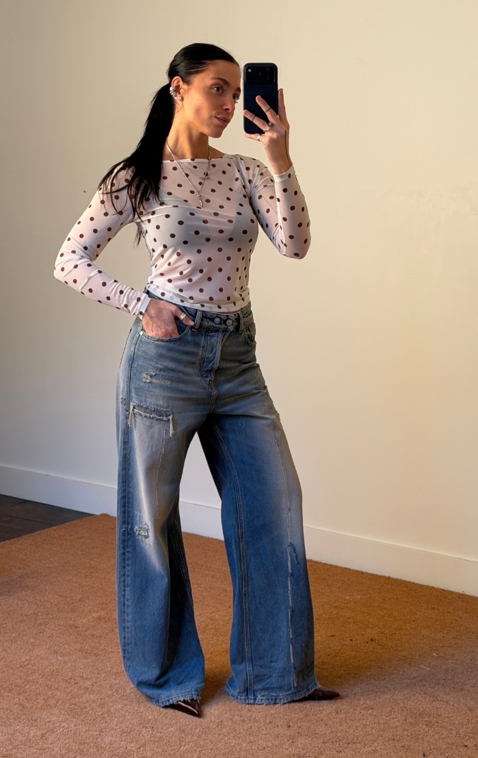 Hosbjerg Betty Polkadots Longsleeve